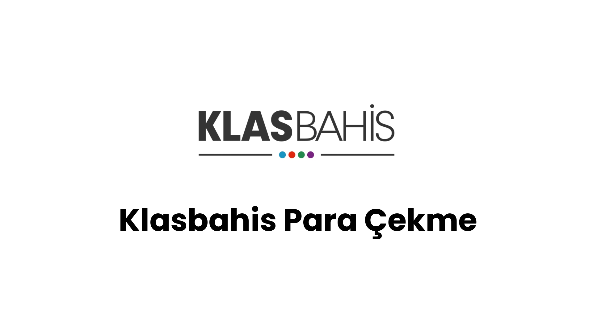klasbahis para cekme 103